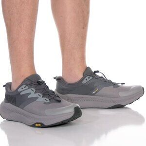 Hoka One One Transport Men's Hiking/Running Shoes 1123153 DEGG Size 11D Gray .